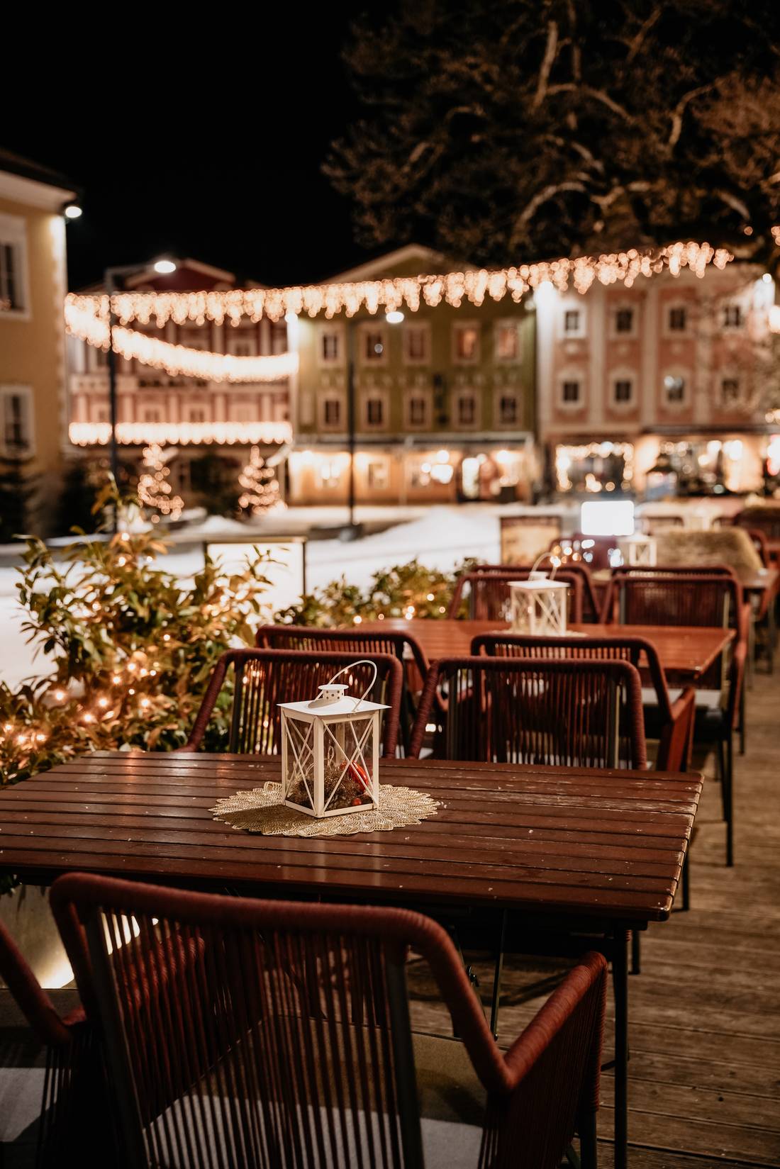Culinaro Terrasse im Advent