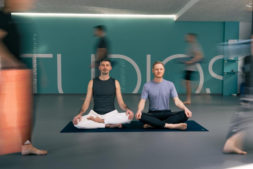 Yoga-Detailaufnahme